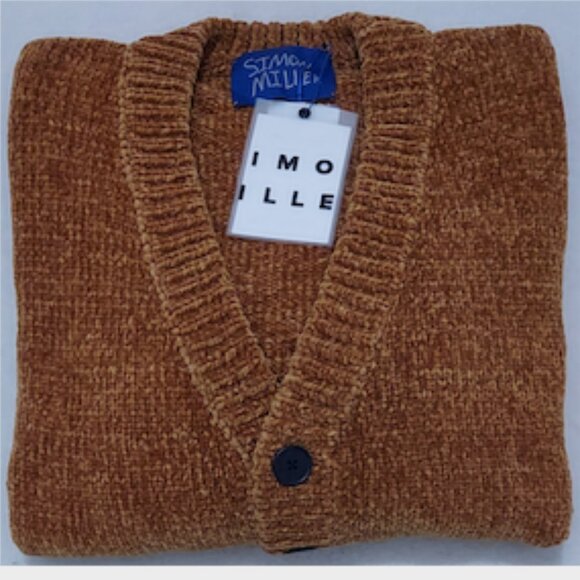 Simon Miller M730 Orr Cardigan In Sea Horse - Picture 3 of 4